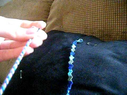 how to fasten a friendship bracelet