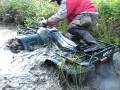 ATV VTT 4x4 Quebec Mud bog Show #1 Arctic Cat 500 Suzuki on 26 Titan 589 M/T Tire