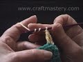 www.craftmastery.com Here is how to crochet Treble Stitch which is US abbreviation. In UK patterns it called Double Treble