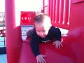Baby V Goes Down The Slide On His Own For The First Time On His 1st Birthday!