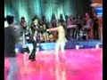 Nina dancing in SHALL WE DANCE-taping