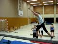 Rad auf dem Balken (mein erstes)