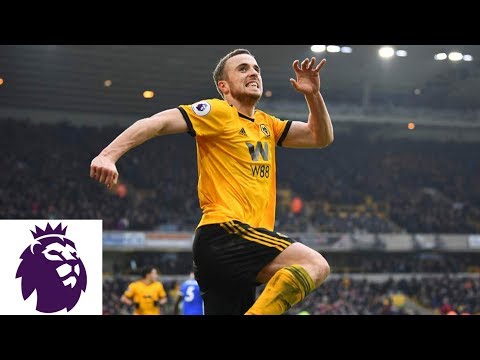 Video: Diogo Jota scores hat trick in thrilling Wolves win v. Leicester City | Premier League | NBC Sports