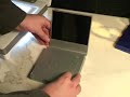 Folding laptop filmed!