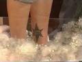 Fearne Cotton Dips Her Bare Feet In Mess