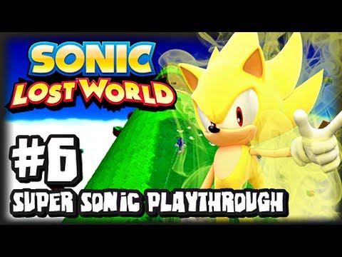 Sonic Lost World Wii U - (2K HD) Super Sonic Playthrough - Part 6