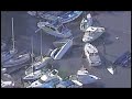 http://www.youtube.com/watch?v=oPogi-bVvuc TSUNAMI HITS NORTHERN CALIFORNIA, HELICOPTER FOOTAGE! JAPAN EARTHQUAKE (RAW VIDEO)