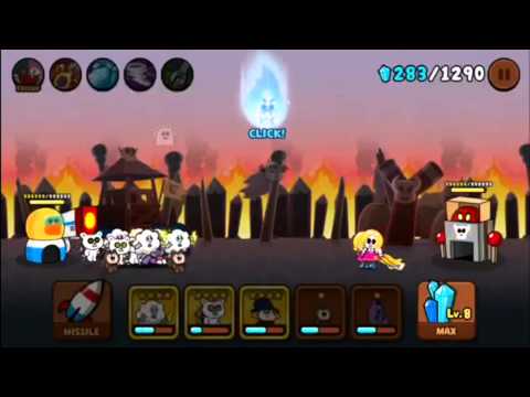 LINE Rangers Stage 90 無課金平民攻略 no charges