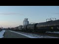 BNSF #1062 Leads The H-DENGAL With Ex. Conrail SD50, Monmouth, IL.