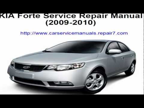 Service Repair Manual Kia Forte 2009 2010