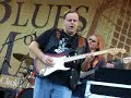 the legendary walter trout playing for blues at the mall in downtown grand rapids