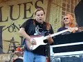 the legendary walter trout playing for blues at the mall in downtown grand rapids