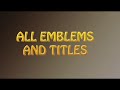 Call of Duty Modern Warfare 2: All Emblems and Titles Unlocked Cod6 Mw2 [HD]