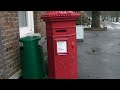 In Dorchester, Dorset not far from the Cattle Market is a Victorian Octagonal Royal Mail Pillar box. Sadly they have stuck a litter bin close to it so it spoils the lines of this wonderful box. ANIMATED PILLAR BOX link below: www.youtube.com Make the most of them. They may have been in existence since 1851 - (some 140 odd years) but I doubt they will still be there in 2151! You don't know what you've got till it's gone! Protect the Royal Mail. It is bad enough that the Royal Mail prints off tickets for parcels without the Queen's Head on them. They should be using those fabulous Royal Mail STAMPS. Let us not lose the Royal Mail!! For further pillar boxes: click: www.youtube.com