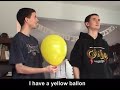 Deutsch for Dummies Lesson 1: How to Exchange Ballons