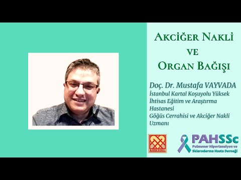 Doç. Dr. Mustafa VAYVADA ile Akciğer Nakli ve Organ Bağışı - 2021.11.16