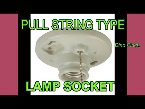 how to repair pull chain light