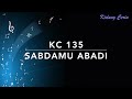 KC 135 Sabda-Mu Abadi