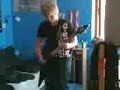 Alex plays on my guitar =D Alex plays on my guitar =D