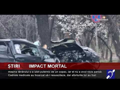 Impact mortal, la Fântâna Miorița