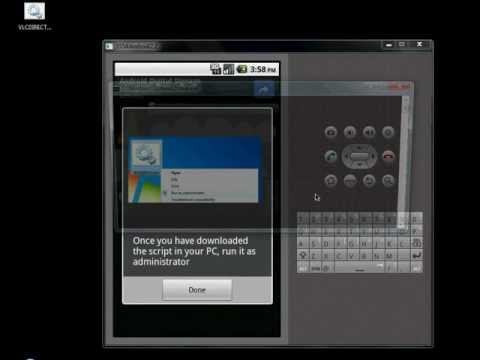how to define http password in vlc