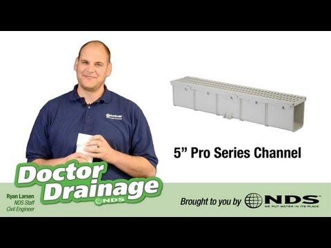 how to install nds channel drain