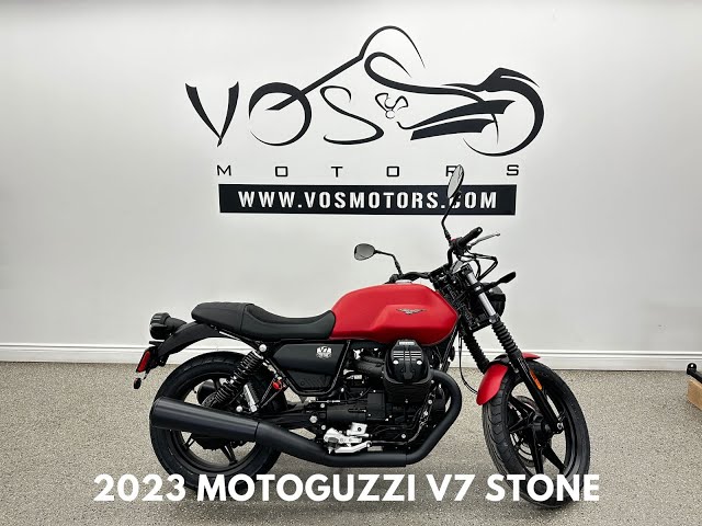 2023 Moto Guzzi V7 Stone Rosso Rovente - V5592NP - -No Payments  in Touring in Markham / York Region