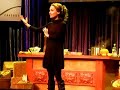 Giada De Laurentiis talking about baby names for her daughter on the way. This was at a cooking demonstration/ Q&A at Caesar's in Atlantic City.