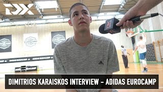 Dimitrios Karaiskos Interview - Adidas Eurocamp