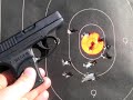 The 9.6 oz Ruger LCP is another excellent choice as both an officer's backup gun or a civilian's primary carry gun. As stated in the review video, a 24/7 carry system generally has to be comfortable for its user to employ high percentage carry. And the LCP is indeed comfortable in carry. It is a close copy of the Kel-Tec P3-AT but does incorporate a couple of notable improvements: a memory groove above the magazine release, a convex shaped manual slide lock (should be function as last shot hold open as well!), a recessed mag release button, more precise molding on frame (glass-filled nylon), excellent build quality, and a slightly smoother trigger. For these reasons I do slightly prefer the Ruger LCP over the Kel-Tec P3-AT (with more competitors on the way) since their cost is similar. But the LCP also shares several of the design limitations inherent in these sub-compact polymer pistols: like low contrast milled-in sights, stiff DAO trigger, and mag release that can be easily actuated with the thumb. The sights are unimpressive and provide little precision. But with proper trigger control, the Ruger LCP with its 2.75 barrel is capable of impressive accuracy for its category. Expect to spend some time mastering this trigger and learning to maintain sight picture throughout the pull (rec. dry fire practice with snap caps for this). Rapid firing benchrest groups with the LCP (or any tiny pistol) is pretty much impossible but rounds can easily be kept into a plate sized area <b>...</b>