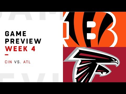 Video: Cincinnati Bengals vs. Atlanta Falcons | Week 4 Game Preview | NFL Playbook