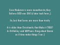 Myth: Trinitarians are Monotheistic Myth: Trinitarians are Monotheistic