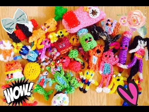 Как сделать поделки из резиночек