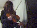 Electric Violin Effects Messing Around With