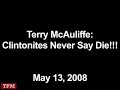terry mcauliffe: clintonites never say die!!!