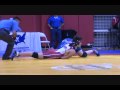 Michaela Hutchison pin Taylor Fredrickson - Body Bar FILA Junior Nationals at 55 kg