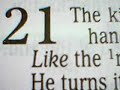 PROVERBS 21 (the 21st day of the month)