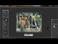 How to blend two images together in gimp!