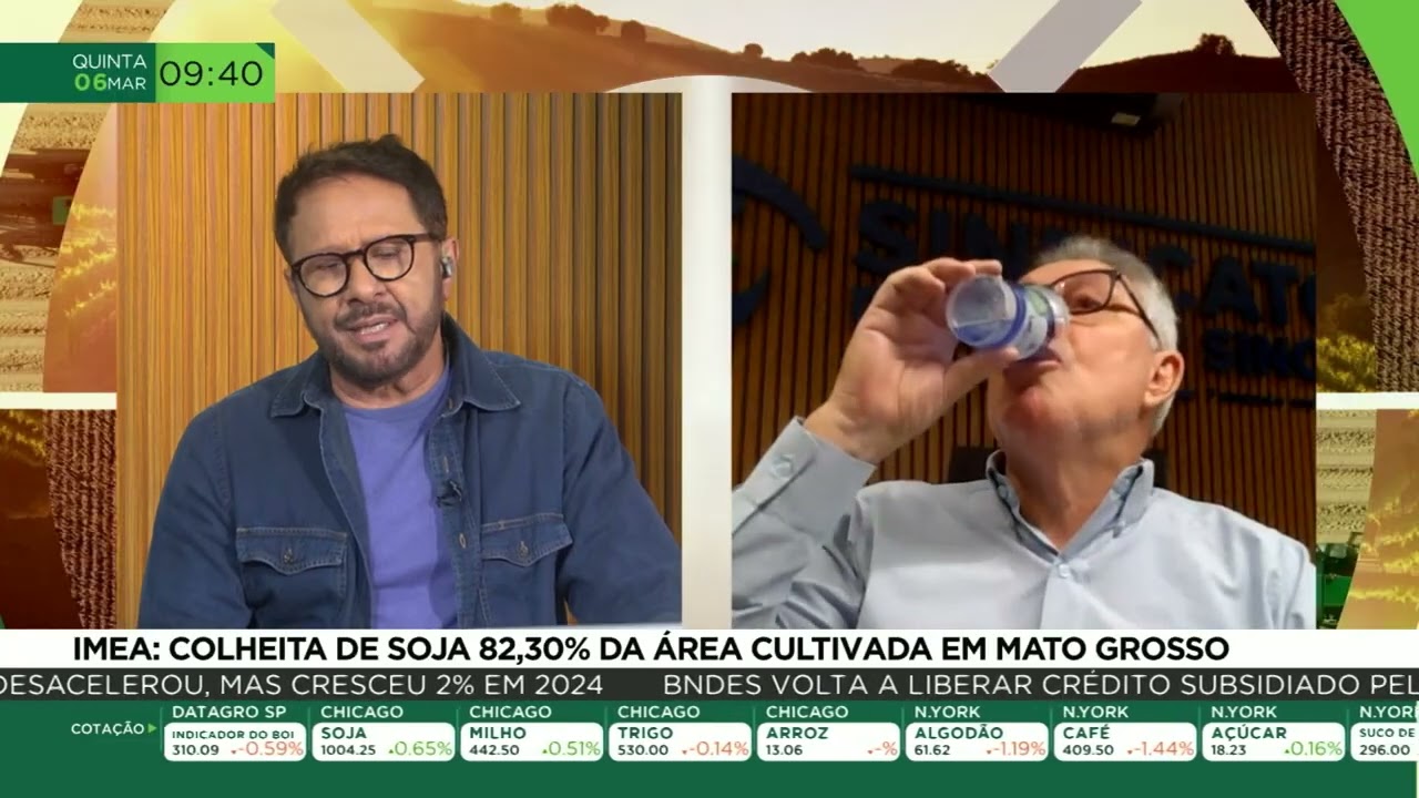 IMEA: Colheita de soja 82,30% da área cultivada em Mato Grosso