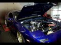 My turbo FC3S dyno on methenol.... Stupid Flames