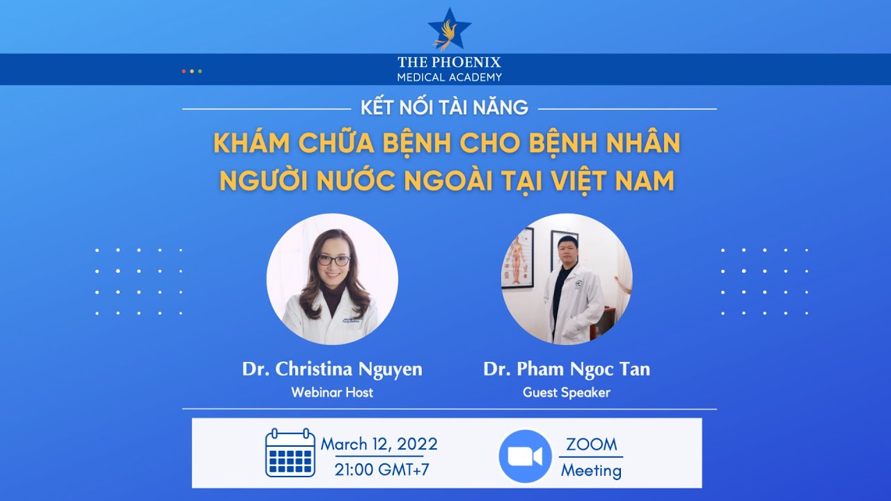 "KHÁM CHỮA BỆNH CHO BỆNH NHÂN NGƯỜI NƯỚC NGOÀI TẠI VIỆT NAM" WEBINAR