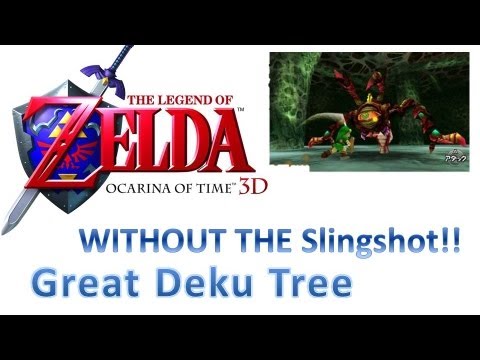 how to beat the deku tree in zelda
