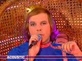 katerine en acoustic sur tv5 ,look de dingo