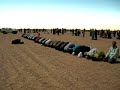 during the eclipse in the south of libya, i was filming a prayer line, and caught an amusing moment as one of the gentlemen praying decides that its time to abandon his prayers and put on some kooky eclipse glasses. no disrepect intended.