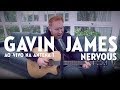 Gavin James nos estúdios da Antena 1.