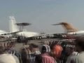 ILA exhibition grounds [military airplanes]