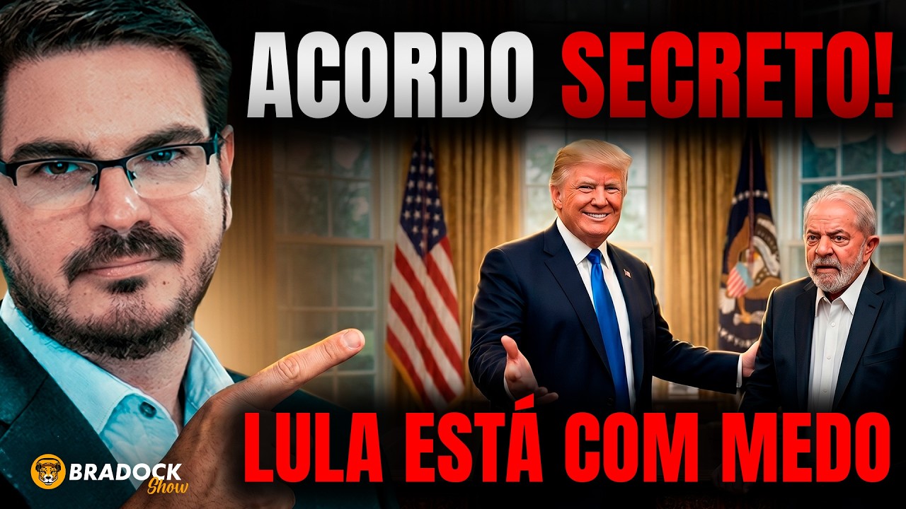 O ENCONTRO LULA E TRUMP: Constantino e Dárcio revelam o plano secreto e o desespero do governo.