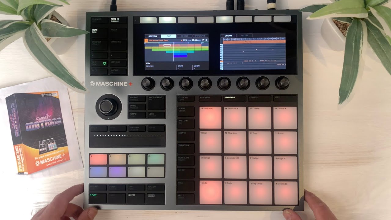 Synth Motions Expansion for Maschine Soft- and Maschine+ hardware