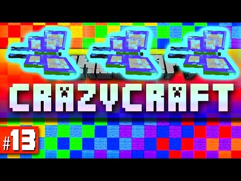 Minecraft Mods Crazy Craft #14 'MOTHRA!' with Vikkstar & CraftBattleDuty (Minecraft Crazy Craft 2.0)