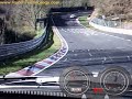 Nuerburgring Nordschleife lap4 GPS data Hyundai Tiburon 2.0